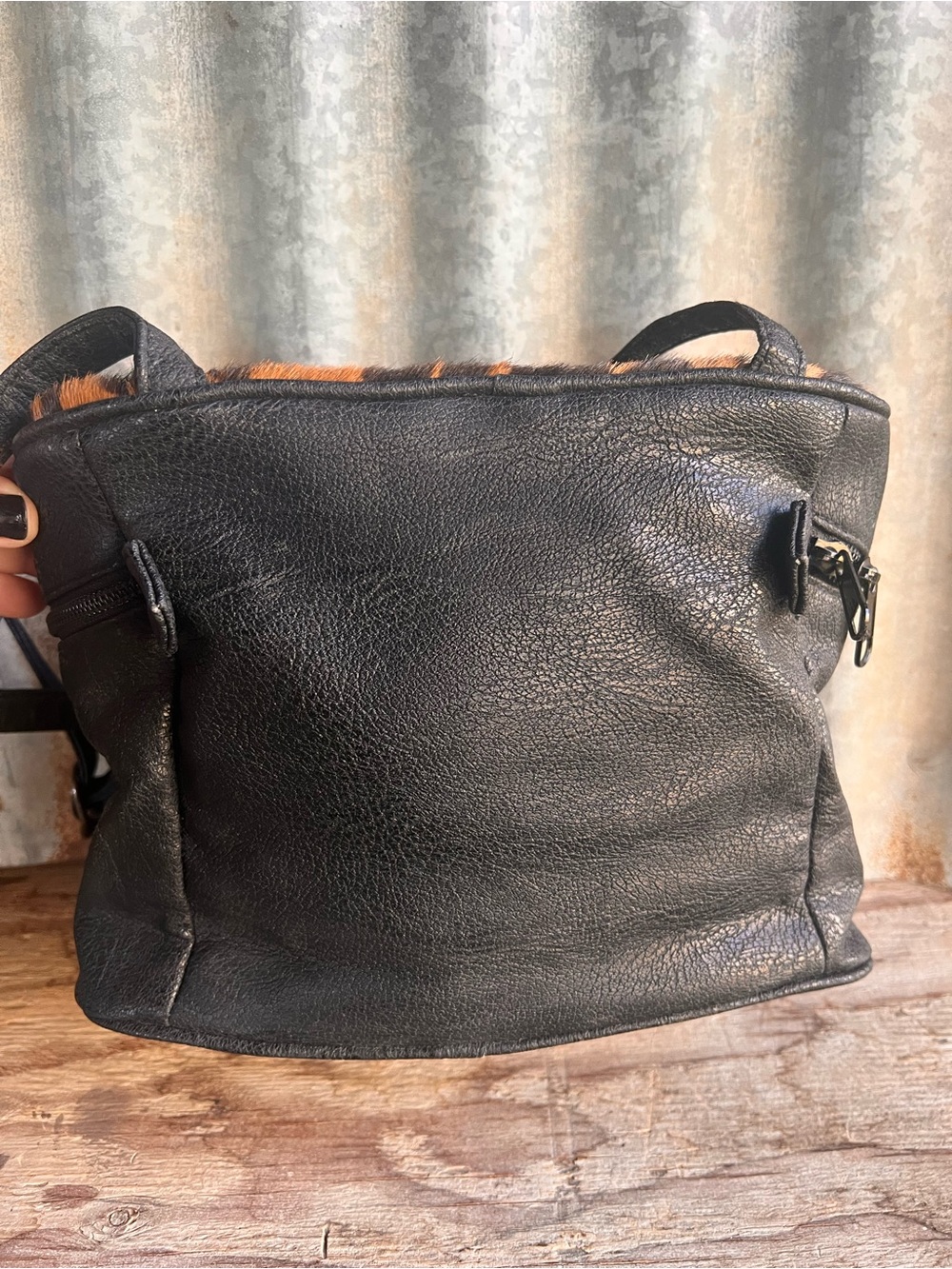 vintage Jennifer Moore barrel bucket bag - Picture 4 of 5